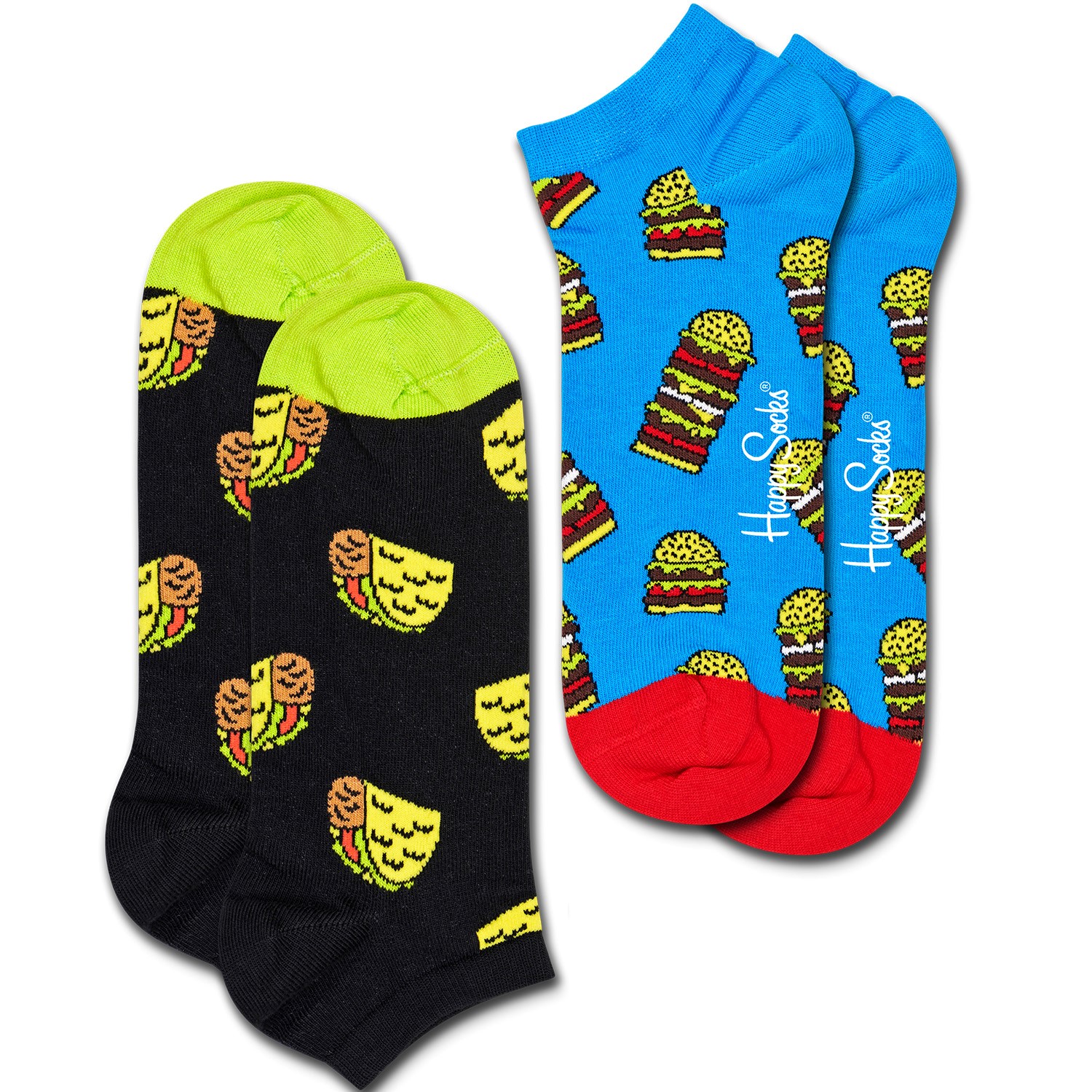2-Pak Happy Socks Foodie Low Sock - Strømper -